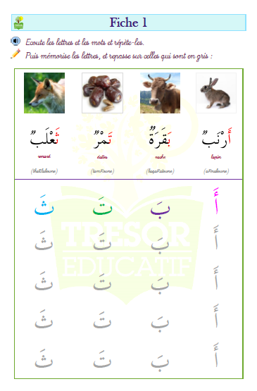 apprendre l'arabe c'est facile